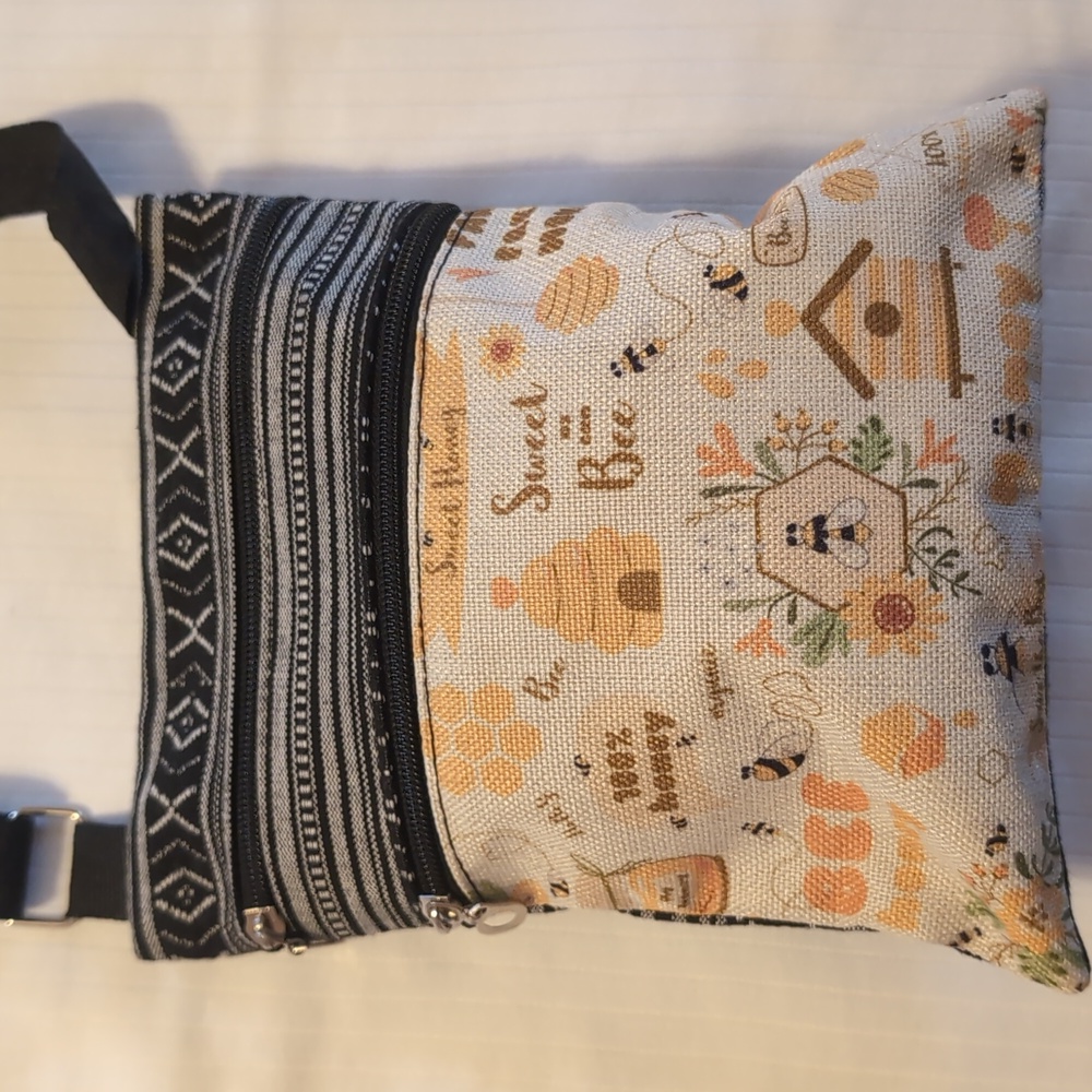 Honey Bee Crossbody Taxi Bag